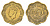 Цейлон 10 центов 1944 Георг VI (1936-1952), год-тип KM 118 никель латунь 4516-456
