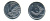 Бразилия 1 крузейро 1990 KM 617 нержавеющая сталь aUNC 93-737