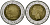 Италия 500 лир 1982 R, Квиринальский дворец в Риме KM 111 биметалл 4138-634