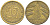 ГЕРМАНИЯ 10 РЕЙХСПФЕННИГОВ 1926 A KM 40, J. 317, Weege 9 алюминиевая бронза 210-352