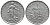 Франция 1 франк 1960 сеятель KM 925.1, Le Franc 226.5 никель 4128-421