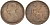 Великобритания 1/2 пенни 1891 Виктория (1837-1901) KM 754, Spink 3956 бронза 4584-317