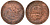 Россия 1 копейка 1905 СПБ, Николай II (1894-1917) Биткин 252, KM 9.2 медь 51-536