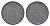 Бельгия 1 франк 1942 Belgie - Belgique, Леопольд III (1934-1947), германская оккупация, Вторая мировая война KM 127 цинк 4636-155