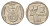 ЮАР 2 ранда 2003 KM 335 медь плакированная никелем 4626-1243