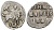 Великое Княжество Московское денга 1535-1547 Иван IV Васильевич, Тверской монетный двор, 0,34 грамм ГиК №71 серебро    262-935