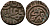Индия, Делийский султанат 2 гани 1296-1316 AD Ала ад-Дин Мухаммед II (1200-1220) Mitchiner 2569 биллон 4189-252