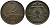 ЛАТВИЯ 2 САНТИМА 1928 ПЕРВАЯ РЕСПУБЛИКА (1918-1939) KM 2 бронза 86-418