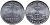 ГДР 50 ПФЕННИГОВ 1958 А KM 12.1 алюминий UNC 76-743
