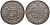 Бразилия 960 рейс 1816 B, монетный двор Бахия (Bahia), перечекан, патина, Жоао принц-регент (1799-1818) KM 307.1 серебро 00-817-65