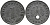 ГЕРМАНИЯ 1 РЕЙХСПФЕННИГ 1942 F KM 97, J.369 цинк 96-743