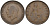 Великобритания 1/2 пенни 1928 Георг V (1910 - 1936) KM 837, Spink 4058 бронза 4146-152