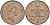 Великобритания 2 пенса 1987 Елизавета II (1952-2022) KM 936, Spink 4376 (C3) бронза 4589-931