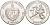 Куба 5 песо 1985 XIII чемпионат мира по футболу 1986 года в Мексике KM 123 серебро UNC 00-00