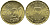 Нидерланды 20 евроцентов 2003 Беатрикс (1980-2013) KM 238 латунь UNC 08-545