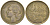 ФРАНЦИЯ 20 ФРАНКОВ 1953 ПЕТУХ KM 917.1 алюминиевая бронза 106-311
