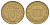 Дания 2 кроны 1925 HCN; GJ, Кристиан X (1912-1947) KM 825 алюминиевая бронза aUNC 1523-434
