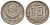 СССР 15 копеек 1946 KM 110, Schon 59 медно-никель 4596-365