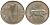 Ирландия 5 пенсов 1970 бык KM 22 медно-никель 51-144