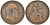 Великобритания 1 пенни 1905 Эдуард VII (1901-1910) KM 794.2, Spink 3990 бронза    4590-1113