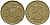 ФИНЛЯНДИЯ 50 ПЕННИ 1967 KM 48 алюминиевая бронза 34-1045