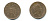 Великобритания 1 пенни 1988 Елизавета II (1952-2022) KM 935, Spink 4381 (B3) бронза 59-1644