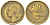 Франция 10 франков 1954 В, петух KM 915.2, Le Frank 363.11 алюминиевая бронза 3309-1125