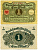 ГЕРМАНИЯ 1 МАРКА 1920 1 МАРТА 1920, ВЕЙМАРСКАЯ РЕСПУБЛИКА Pick 58 бумага аUNC 7548-77-4-2