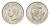ЮАР 3 пенса 1943 Георг VI (1936-1952) KM 26 серебро 4623-462