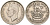 Великобритания 1 шиллинг 1947 Георг VI (1936-1952), Английский герб KM 863, Spink 4103 медно-никель 4126-426