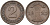 Германия 2 рентенпфеннига 1923 F, выпуск 1924 года KM 31, J.307, Weege 3 медь 4584-557