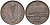Ирландия 1/2 пенни 1943 свинья с поросятами KM 10 бронза 4561-1135