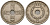 Норвегия 1 крона 1925 Хокон VII (1905-1957) KM 385 медно-никель 4187-923