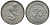ФРГ 50 ПФЕННИГОВ 1971 F KM 109.1, J. 384 медно-никель aUNC 72-1041