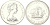 Остров Мэн 1 крона 1979 1000 лет Тинвальду - Когг KM 47a серебро PROOF 1529-945