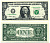 США 1 доллар 2003 Буква "G",Чикаго, штат Иллиноис Pick 515a бумага UNC (пресс) 8564-38-1-2