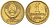 СССР 1 КОПЕЙКА 1974 Федорин 154, БЕЗ УСТУПА KM 126a латунь 4547-965