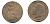 Великобритания 1 пенни 1912 Георг V (1910-1936) KM 810, Spink 4051 бронза 83-536