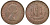 Великобритания 1/2 пенни 1967 Елизавета II (1952-2022) KM 896, Spink 4158 бронза 4681-1021