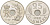 Дания 25 эре 1967 С; S, Фредерик IX (1947-1972) KM 855.1 медно-никель 3457-827