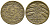 ГЕРМАНИЯ 5 РЕНТЕНПФЕННИГОВ 1924 F KM 32, J. 308 алюминиевая бронза 39-517