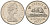 Канада 5 центов 1977 Елизавета II (1952-2022), бобр KM 60.1 никель aUNC 4617-924