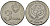 Киргизия 3 сома 2008 KM 15 сталь плакированная никелем 34-934