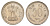 Индия 50 пайс 1973 монетный двор Ромб KM 61 медно-никель UNC 4650-1033