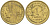 Франция 1 франк 1939 тип Морлон KM 885, LE FRANC 219.10 алюминиевая бронза 3853-155