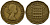 Великобритания 3 пенса 1956 Елизавета II (1952-2022) KM 900, Spink 4153 никель латунь 4601-441
