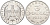 Германия 3 марки 1922 A, третья годовщина Веймарской Конституции KM 29, J.303 алюминий UNC 4587-233