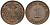 Германия 1 пфенниг 1894 F, Вильгельм II (1888-1918) KM 10, J. 10 медь 4608-212