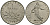 Франция 1 франк 1973 сеятель KM 925 никель 4135-834