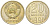 СССР 20 копеек 1991 М, штемпельный блеск KM 132, Schon 81 медно-никель  UNC  4146-1046